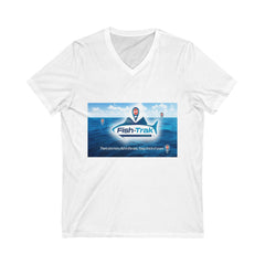 Unisex Jersey Short Sleeve V-Neck Tee